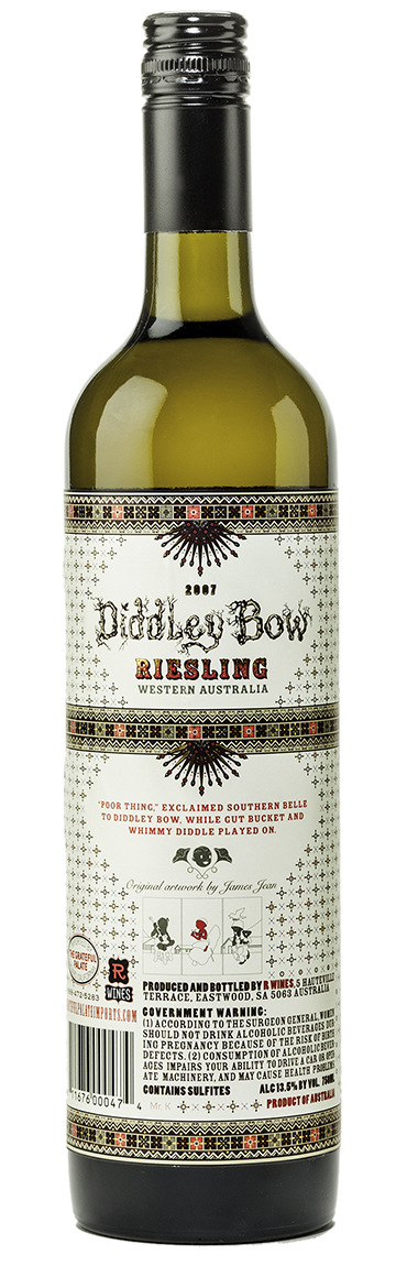 Diddley Bow back label