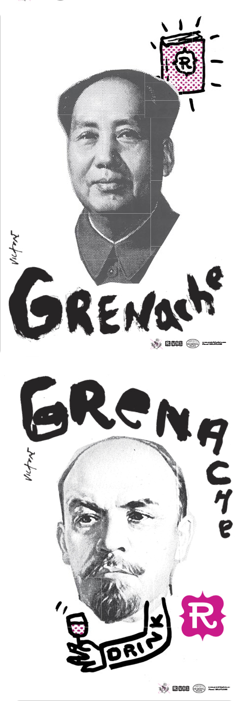 Drink grenache posters 2