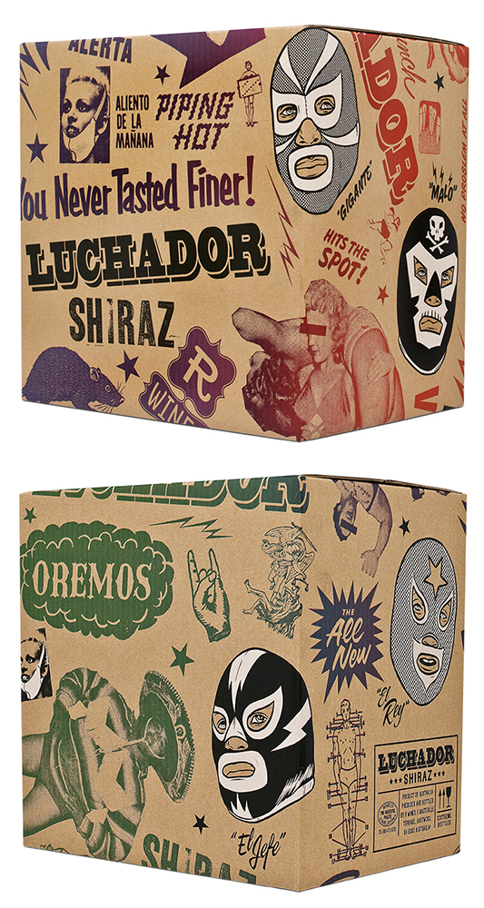 Luchador Cartons