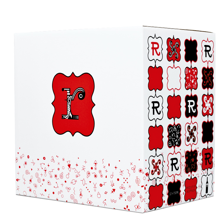 R white Carton